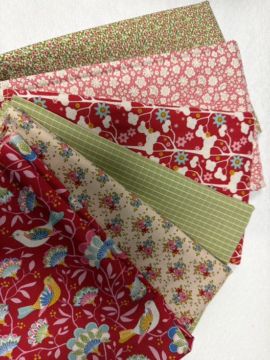 Tilda Mix - Quiet Bird Precut Fat Quarters