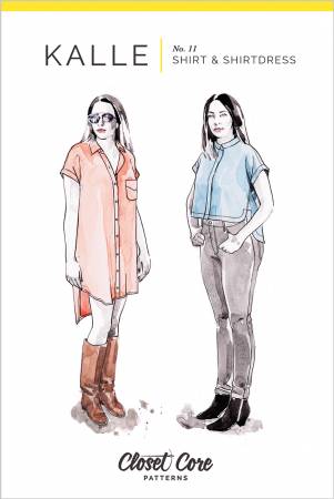 Kalle Shirt & Shirtdress Pattern