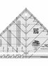 Creative Grids Half-Square 4-in-1 Triangle Quilt Ruler