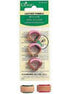Clover Leather Thimble Set 2/pkg
