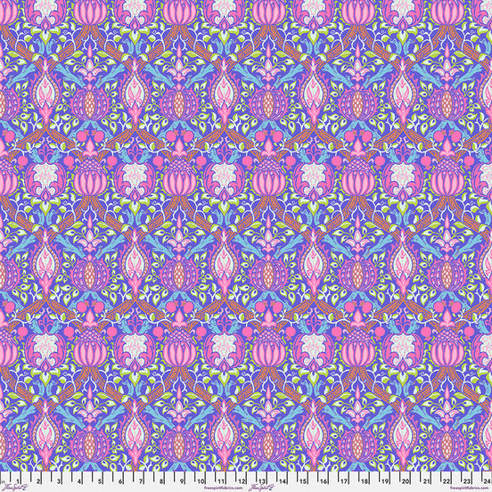 Lawn: Granada - Purple || Kaffe x Morris & Co