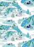 Clearance Snowville Winter Toile Sky