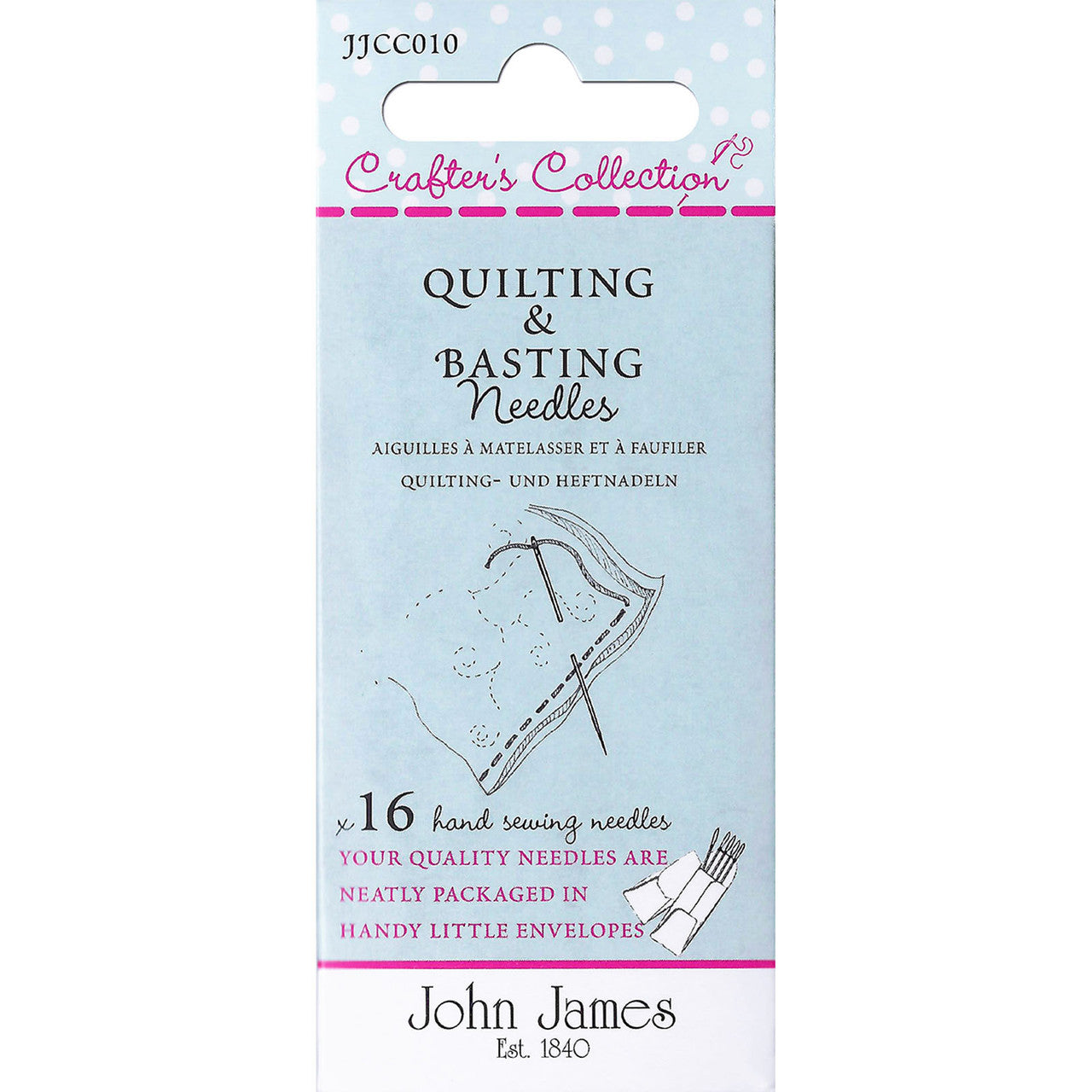 Quilting and Basting Needles Assortment