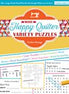 Happy Quilter Variety Puzzle- Volume 3