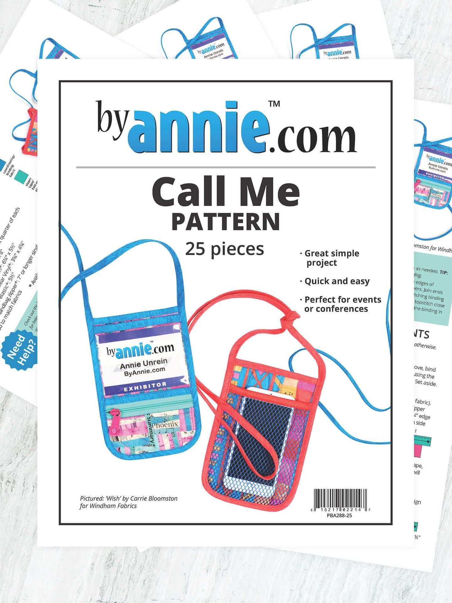 By Annie Call Me Pattern