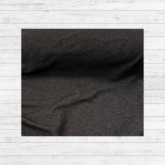 Knit Stretch Denim Organic Black