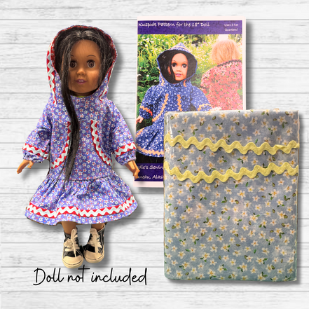 18" Doll Kuspuk Kit Jamberry Blue
