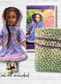 18" Doll Kuspuk Kit Green Flowers