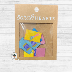 Sarah Hearts Quilt labels "Notions/Tools 8 CT