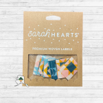 Sarah Hearts Quilt labels "Quilt Block" 8 CT