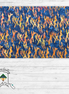 Bali Batik Chop Custom Alaska Planes Blue