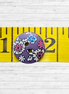 Buttons Frou Frou F8 Dk Purple