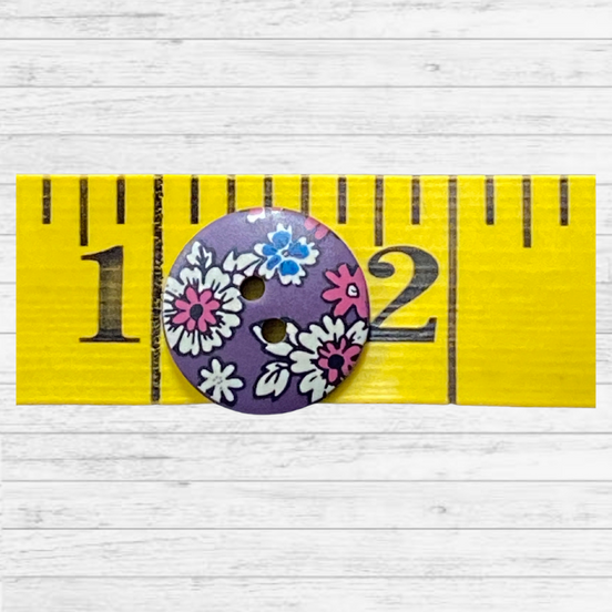 Buttons Frou Frou F8 Dk Purple