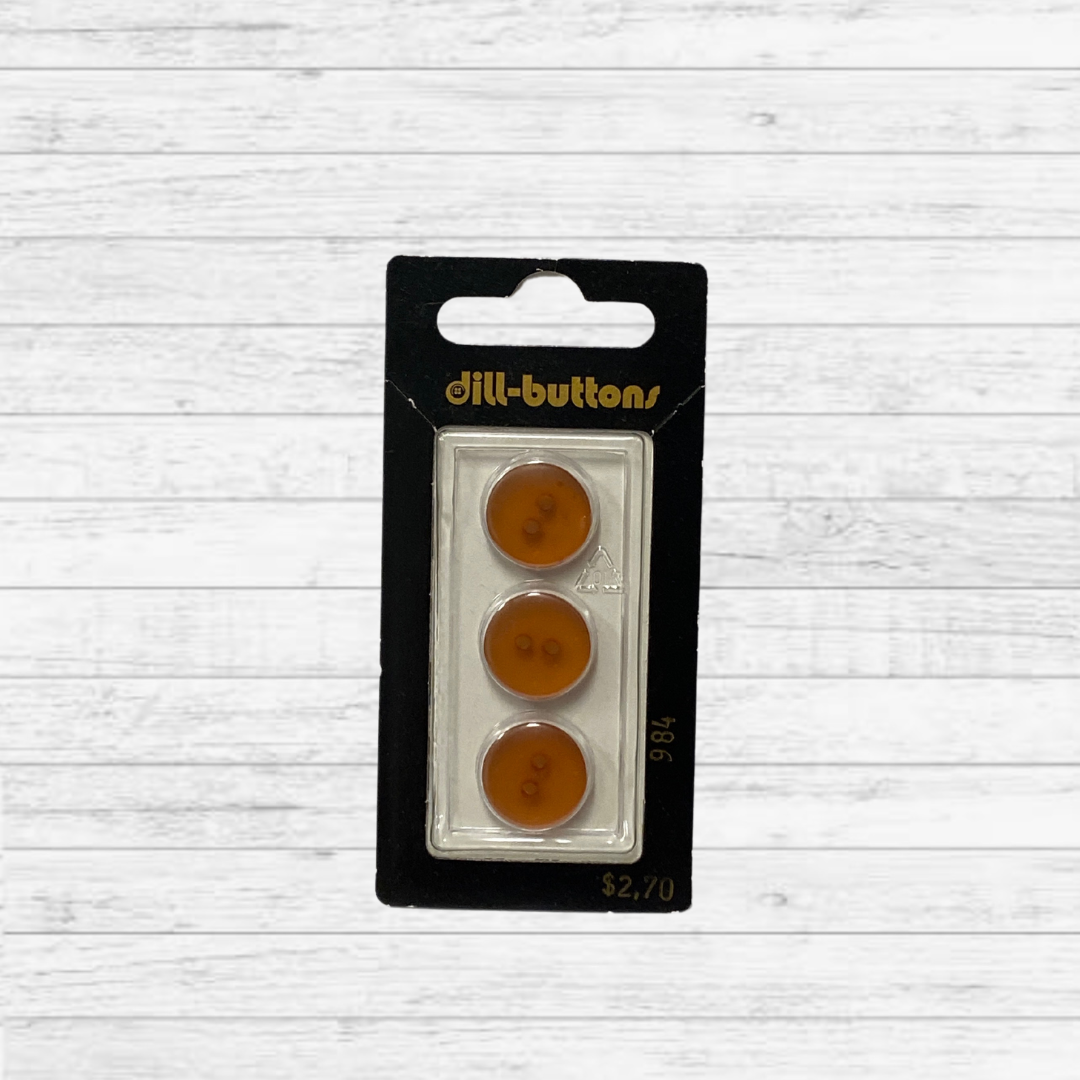 Dill Fashion Buttons 15mm