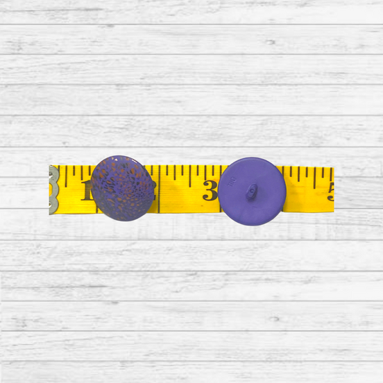 Dill Button Polyamid Animal Print/Shank Lilac