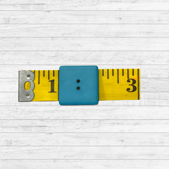 Dill Buttons Square Blue
