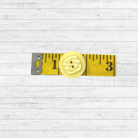 Dill Buttons Yellow 25mm