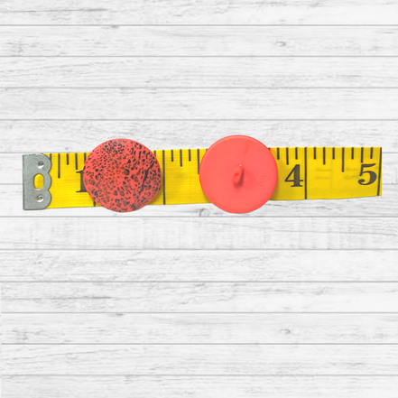 Dill Button Polyamid Animal Print/Shank Pink