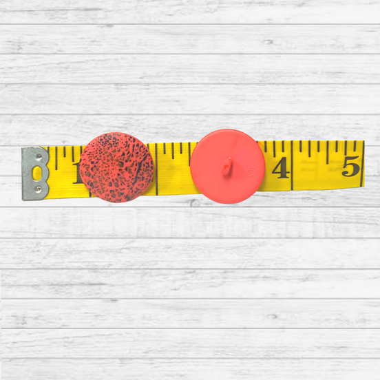 Dill Button Polyamid Animal Print/Shank Pink