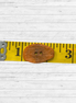 Dill Button Poylamide Orange