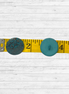 Dill Button Polyamid Animal Print/Shank Green