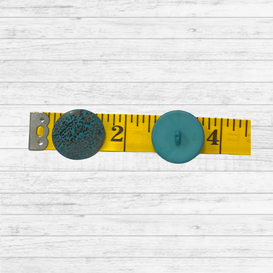Dill Button Polyamid Animal Print/Shank Green
