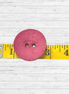 Dill Buttons Dark Pink 45mm