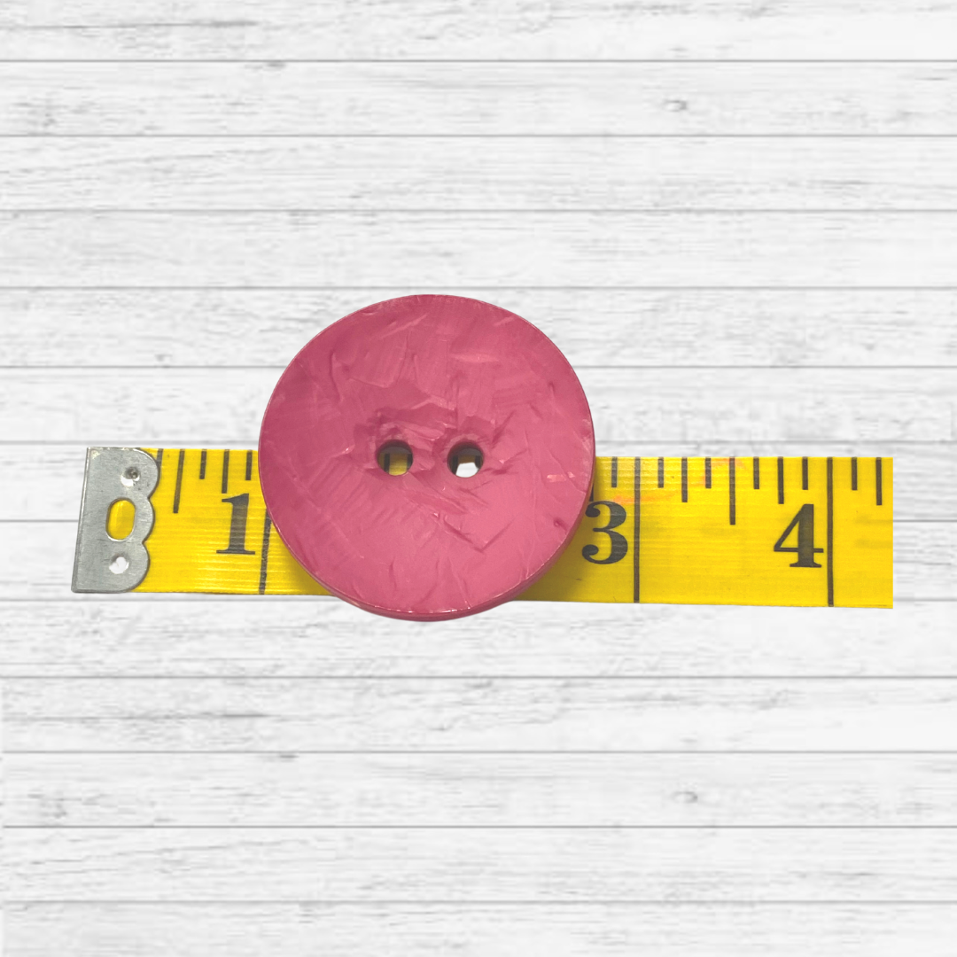 Dill Buttons Dark Pink 45mm