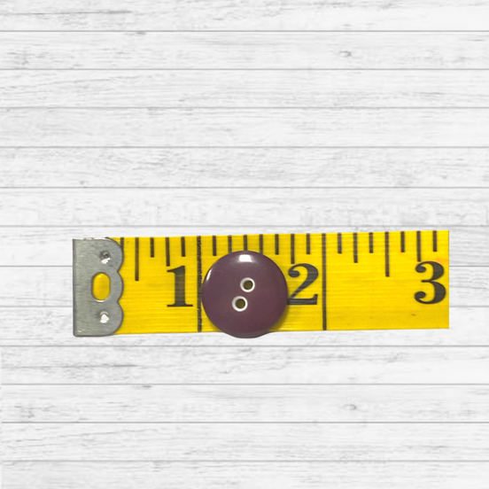 Dill Button Polyester Maroon
