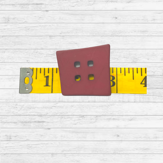 Dill Buttons Wine Red 55mm