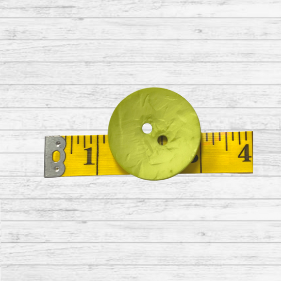 Dill Buttons Lt Green45mm