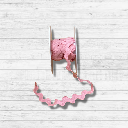 La StephanoiseRic Rac 3/4" #74 Pink 100% Cotton