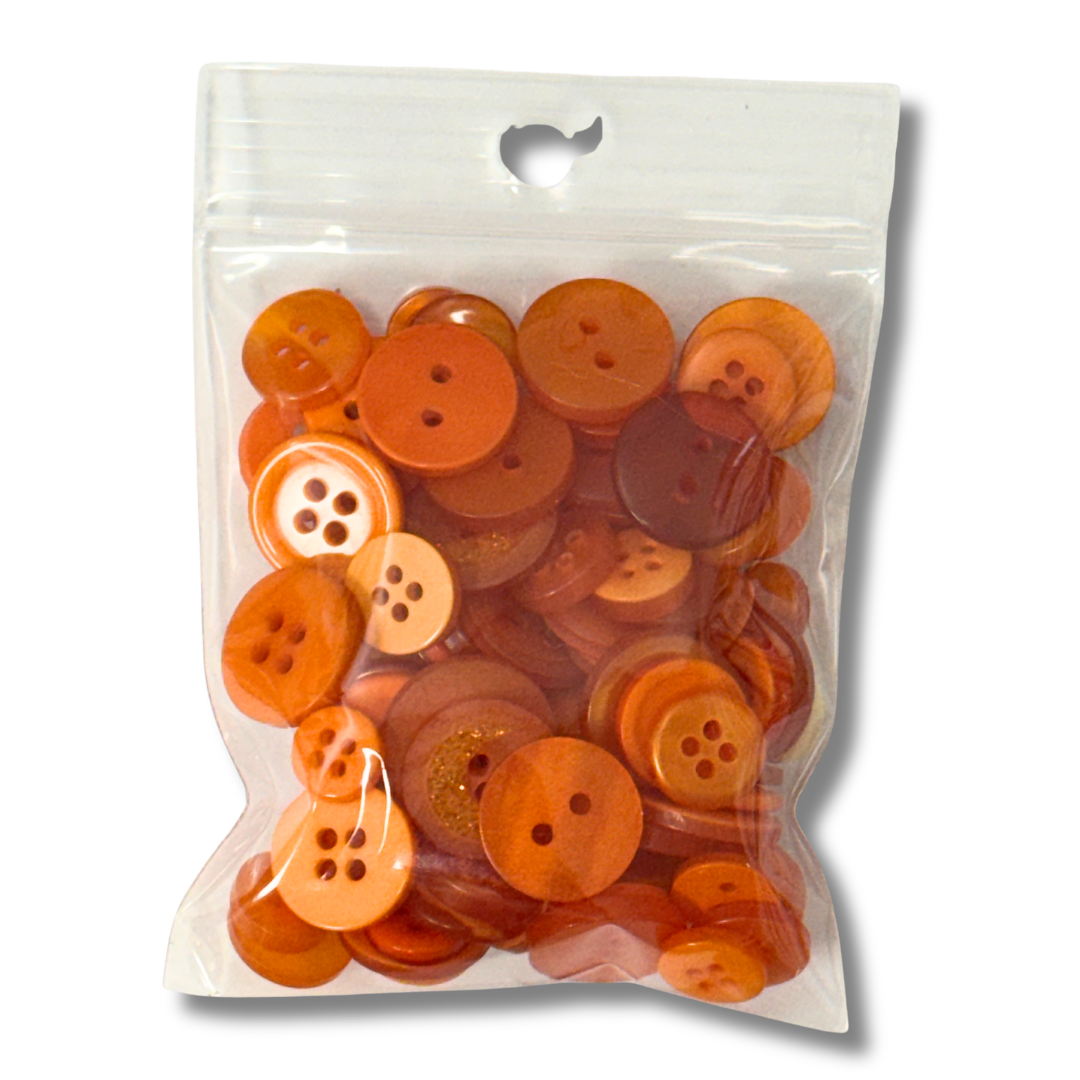Buttons - Misc Small Orange