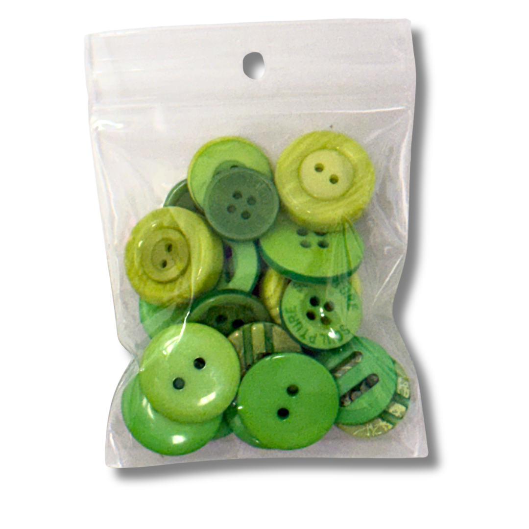 Buttons - Misc Medium Green