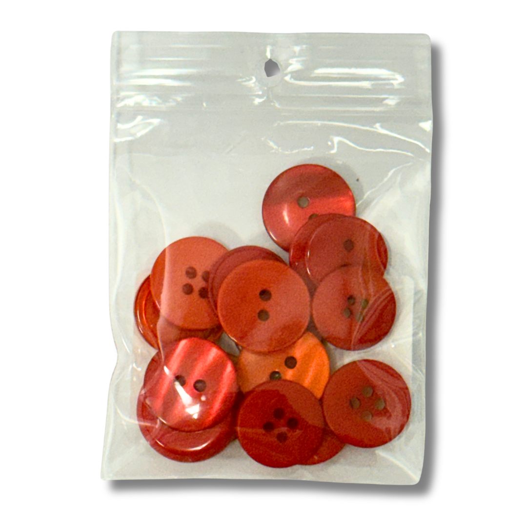 Buttons - Misc Medium Red