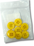 Buttons - 8 Pack Yellow