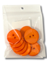 Buttons - 8 Pack Orange