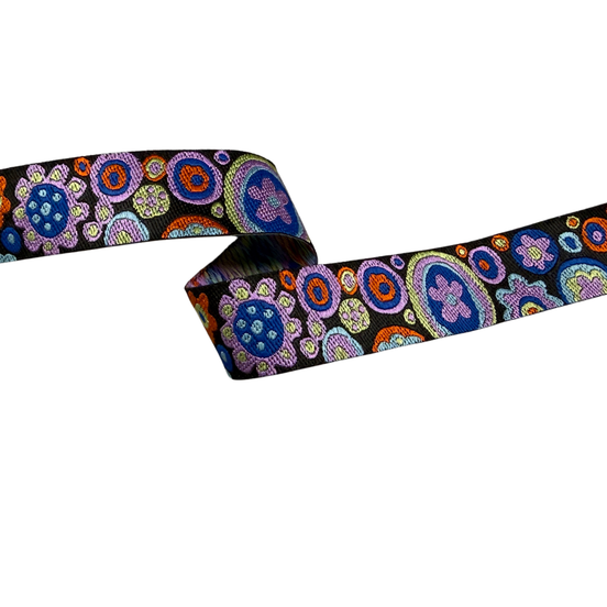 Jacquard Ribbon Kaffe Paperweight in Black