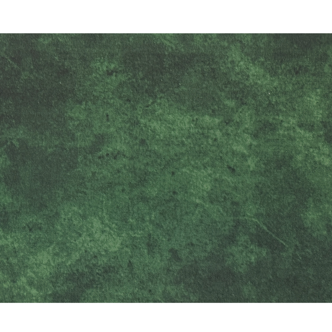 mottled dark green color swatch