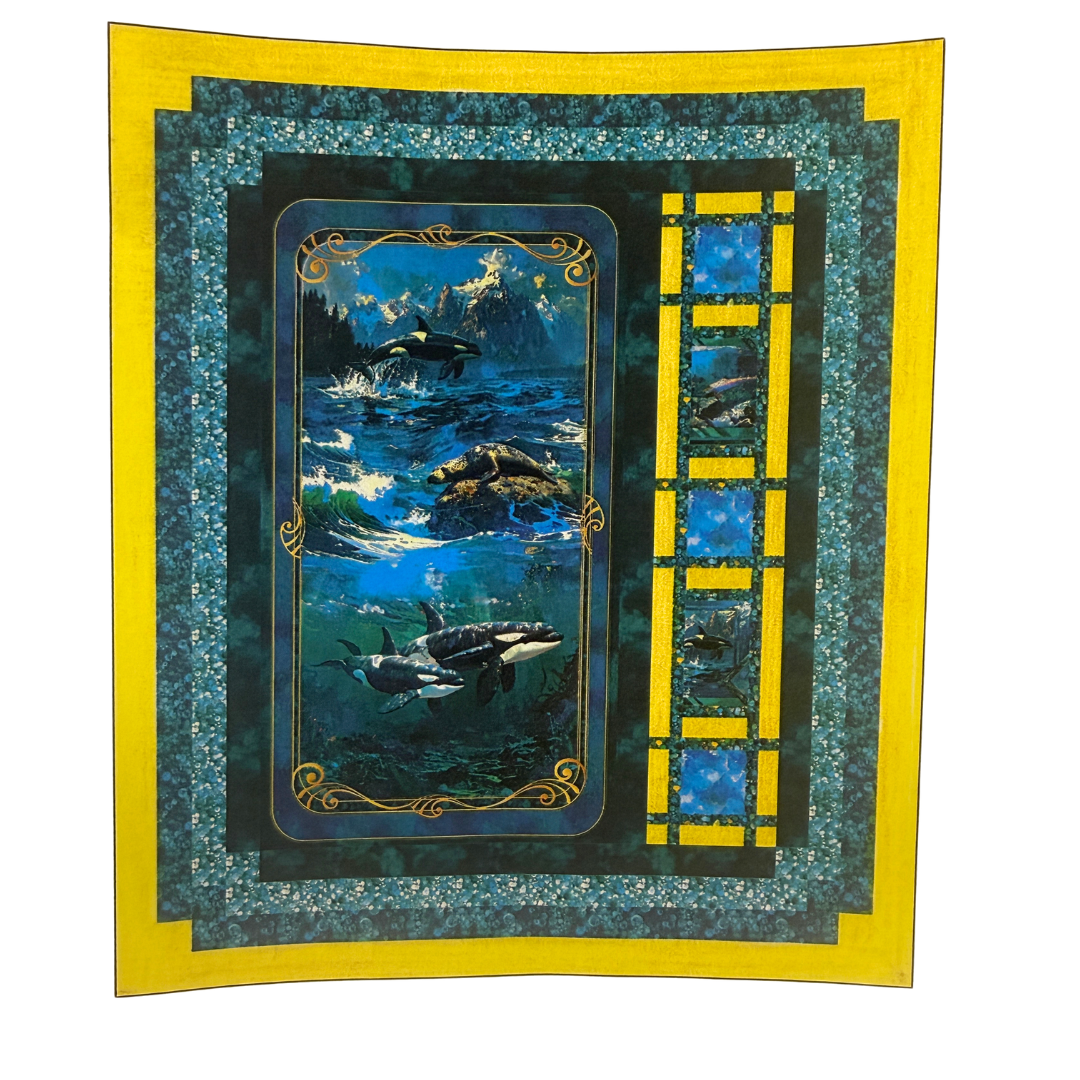 Under The Sea Quilt 48" x 56"