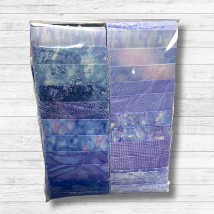 Periwinkle Twinkle Strip Set  of 22