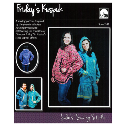 Jodie's Sewing Studio Friday's Kuspuk Pattern for Adults Sizes 2-32
