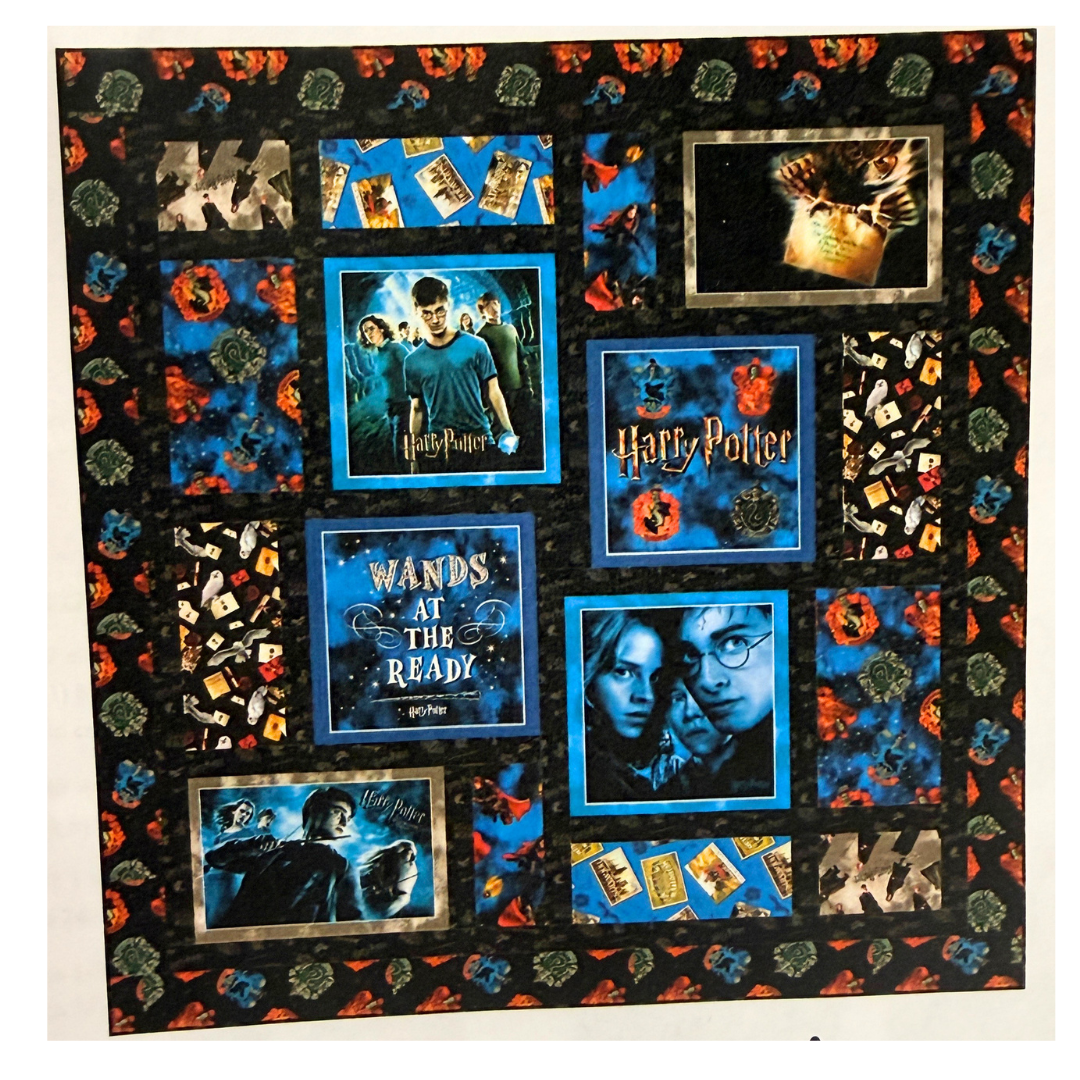 Harry Potter: Wands at the Ready Quilt Kit