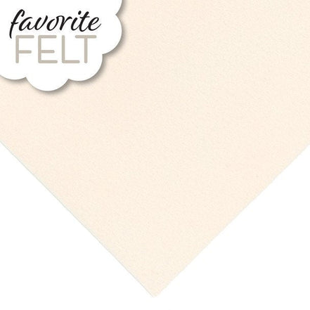 OESD Favorite Felt Cream 2/pk