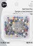 Ball Point Pins 1-1/4in 100ct