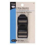 Strap Adjusters 1in Black 2/pkg