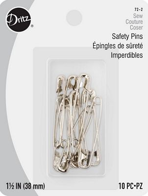 Dritz Safety Pins sz 2 10ct