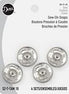 Sew-on Snaps Nickel 4ct