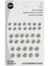 Sew-on Snaps Nickel 36ct
