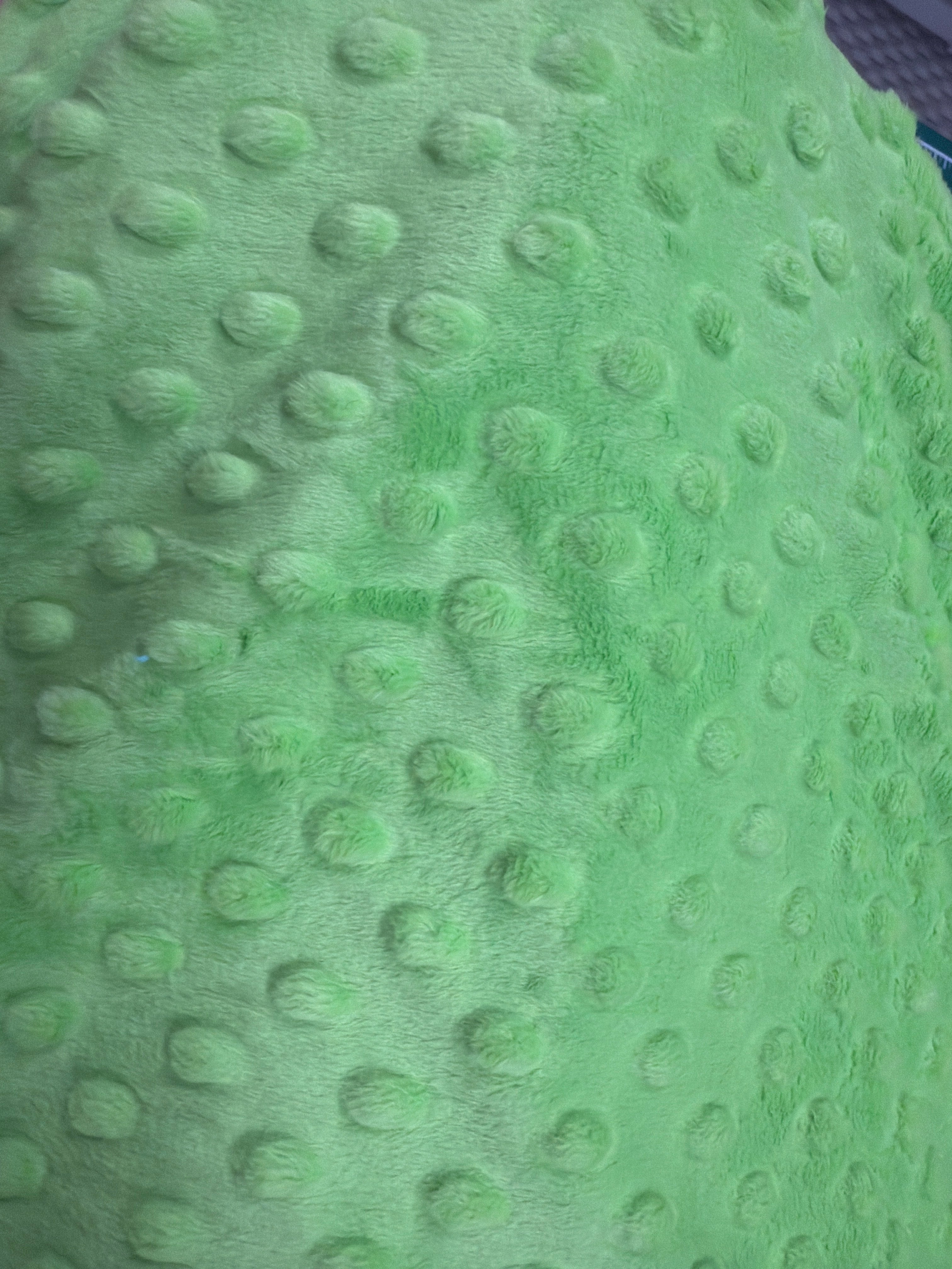 Minky Dots Bright Lime SMD7581 58/60